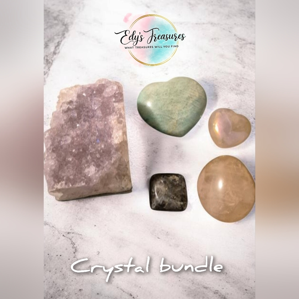 Metaphysical Crystal Bundle – Ritual, Meditation & Altar Decor Set